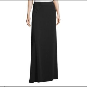 Helmut Lang black maxi skirt